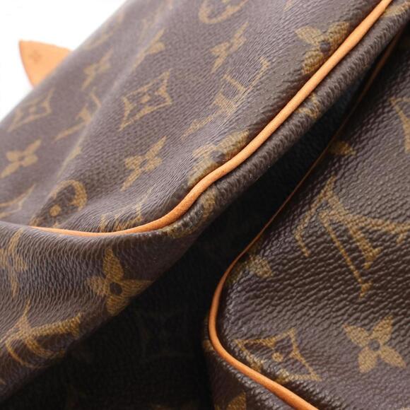 LOUIS VUITTON Brown Monogram Leather Speedy 30 Bag - Picture 7 of 8
